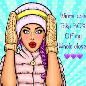 30% OFF WINTER SALE
